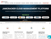Tablet Screenshot of jamcracker.com